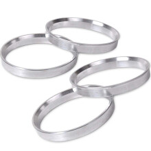 ZhteAPR 4st hjulnavcentriska ringar 71,5 till 78,1 OD = 78,1 mm ID = 71,5 mm aluminiumlegeringshjul Hubrings 78,1 till 71,5