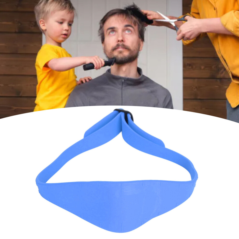 Blue Neck Hair Guide Diy Silicone Neckline Template Stencil For Neckline Haircuts Hair Trimming