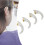 20pcs Replacement Ear Hook Prevents Howling Hearing Tool Parts Accessory for Resound 14
