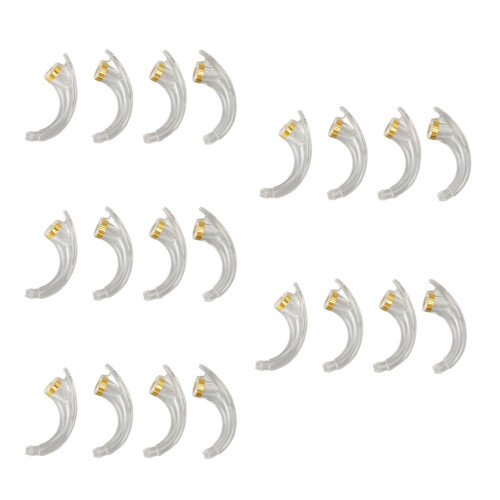 20pcs Replacement Ear Hook Prevents Howling Hearing Tool Parts Accessory for Resound 1