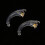 20pcs Replacement Ear Hook Prevents Howling Hearing Tool Parts Accessory for Resound 10