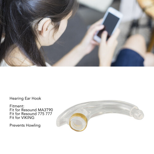 20pcs Replacement Ear Hook Prevents Howling Hearing Tool Parts Accessory for Resound 2