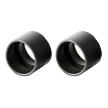 (Bevel angle) Rubber Eyepiece Cover Eyeguards Cylinder Eye Shield Microscope Binocular 32-36mm -JA