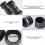 (Bevel angle) Rubber Eyepiece Cover Eyeguards Cylinder Eye Shield Microscope Binocular 32-36mm -JA 5