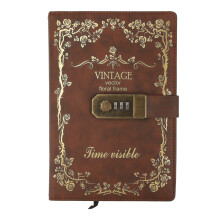 Password Book: Portable European Style Lock Diary