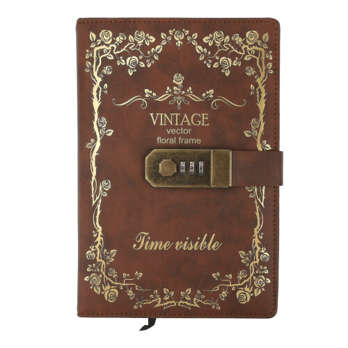 Password Book: Portable European Style Lock Diary
