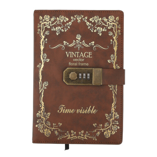 Password Book: Portable European Style Lock Diary 1