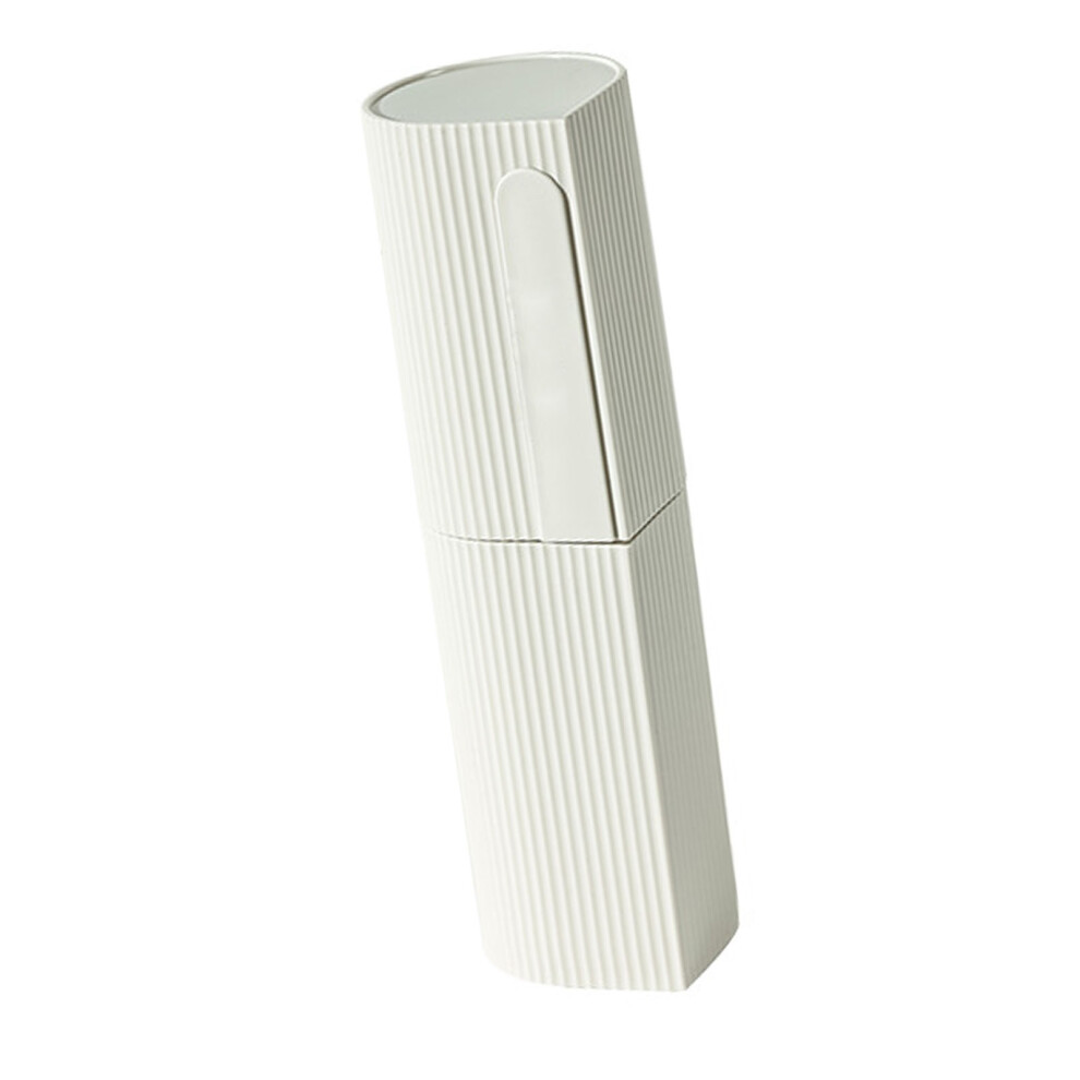 White Travel Toothbrush Cup Set Portable Lightweight Wash Toothpaste Toothbrush Storage Box
