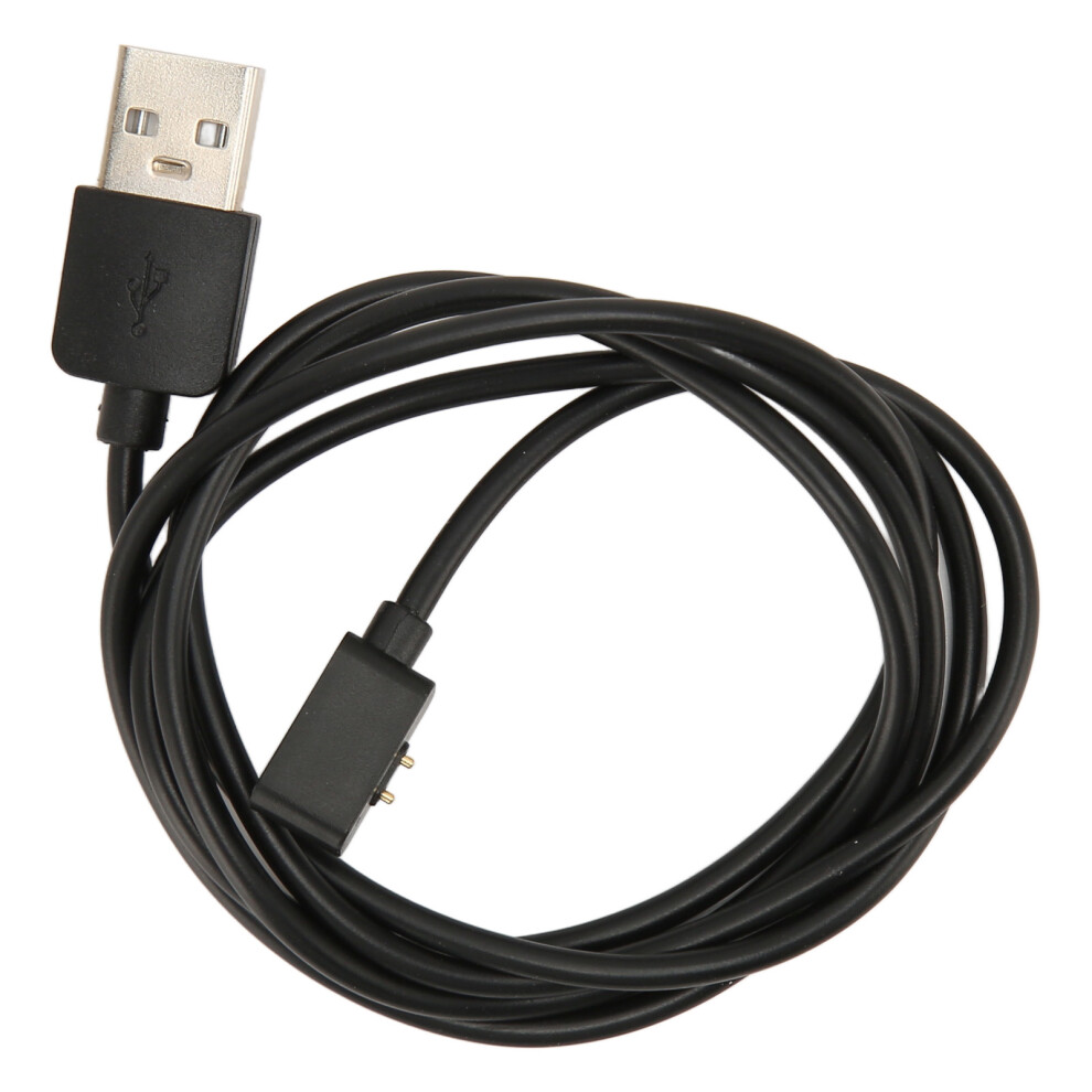 Smartwatch USB Charger Adapter 1m Black Magnetic Fast Charging Activity Fitness Tracker Charging Cable for Xiaomi Mi Band 8 Band 8 NFC