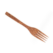 Dessert Wooden Forks Tableware Natural Vietnamese Wooden Fork Multi Purpose Wooden Fork