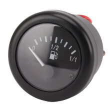 Fuel Level Gauge 24V Pointer Type Accurate Fuel Tank Meter for Trucks Agricultural Vehicles Tractors