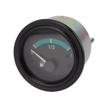 24V Fuel Gauge Universal Fuel Level Gauge Construction Machinery Fuel Gauge for Buses Trucks Tractors