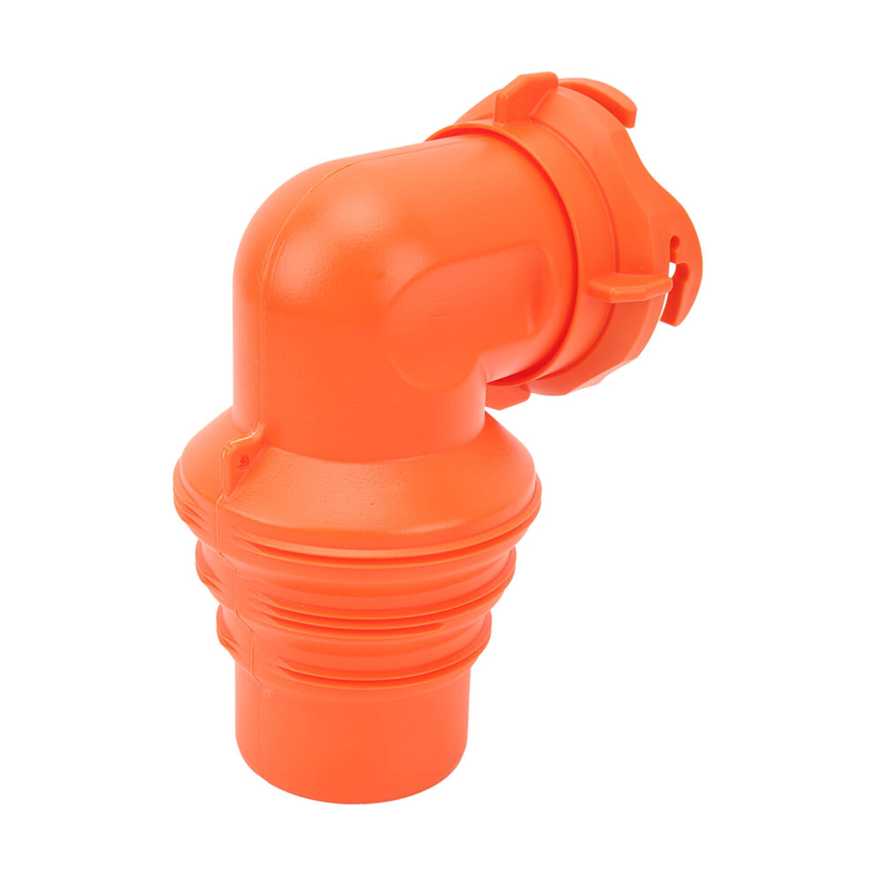 Rv Sewer Hose Elbow With Lid 90 Degree Easy Installation Sewer Hose Connector For Yacht 8781314667333