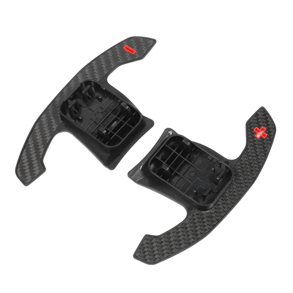 2Pcs Steering Wheel Shift Paddle Left Right Matte Dry Carbon Fiber Paddle Shifter Extensions For F G Series Steering Wheel 8771314674141