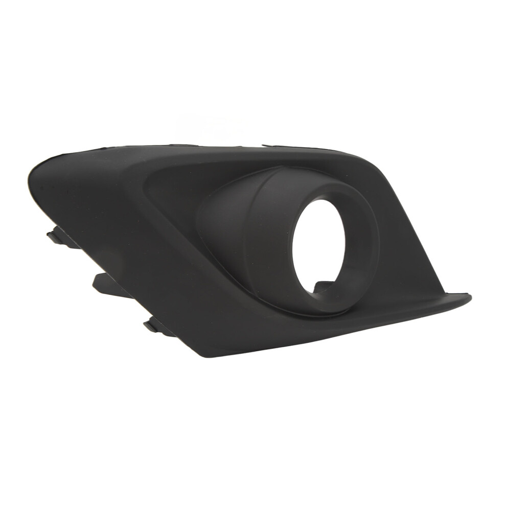 Fog Lamp Cover Front Bumper Foglight Cover Replacement For Mazda 3 2014 To 2016 Left: Bhr150c21a Black 4961314676496