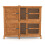 5ft Chartwell Two-Tier Rabbit & Guinea Pig Hutch 1