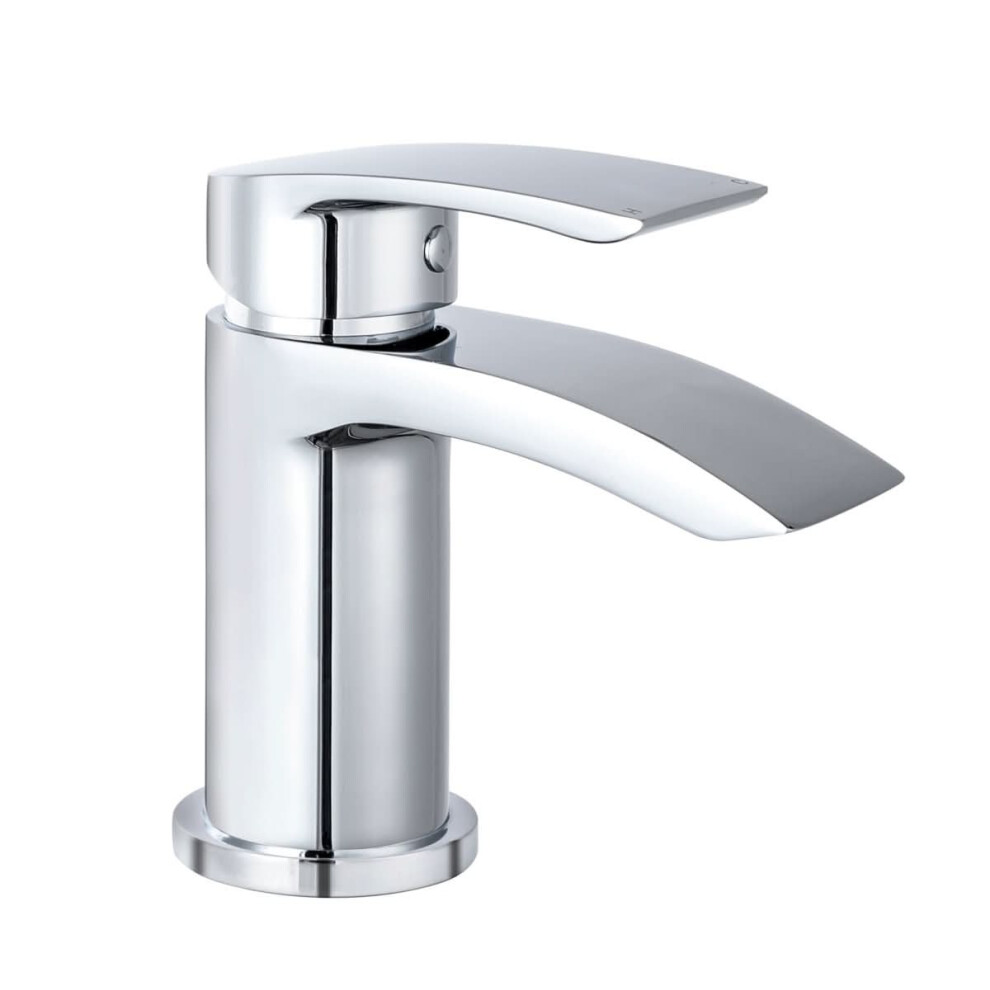 Veebath (Chrome, Mono Basin Mixer) Carter Mono Basin Mixer Tap With Waste