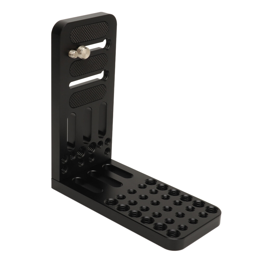 Camera L Bracket Quick Release Plate Vertical Horizontal Switching With 1/4In 3/8In Screw Hole 44.1Lb Camera Mount Plate For Video 5081314688370