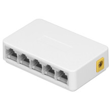 Ethernet Network Switch 5 Ports Ethernet Splitter 1.0Gbps Network Switch Hub for Home US Plug 100‑240V