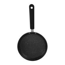 Crepe Pancake Pan Nonstick Round Shape Aluminum Alloy Portable Griddle Pancake Maker Pan 8in