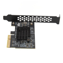 USB 3.2 Gen 2 Expansion Card Type C 20Gbps ASM3242 Main Control PCIe to USB 3.2 Expansion Card for Desktop Chassis