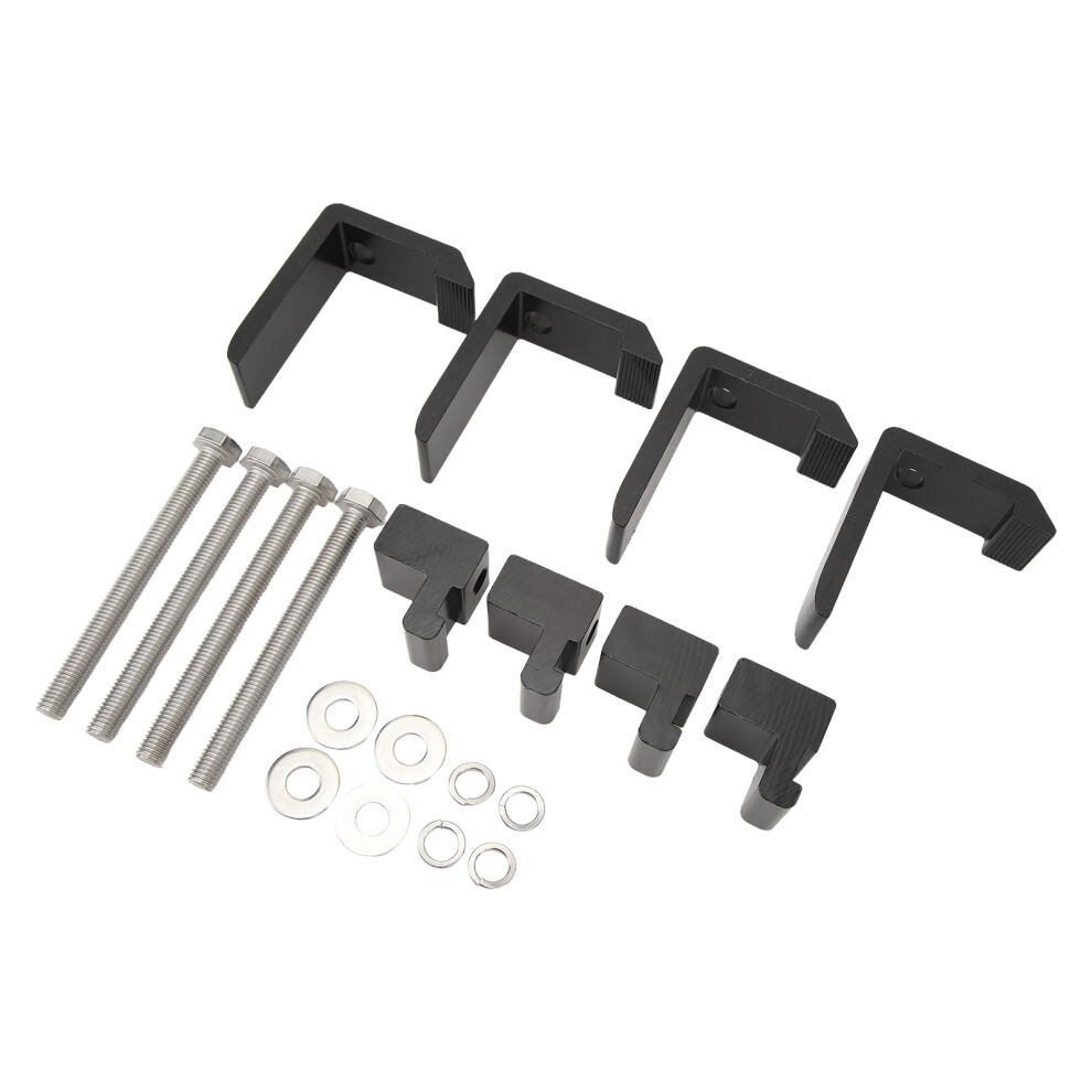4 Sets Track System Mounting Clamp P Ac 04N High Strength Truck Cap Topper Clamps For Tacoma Tundra 9371314689412