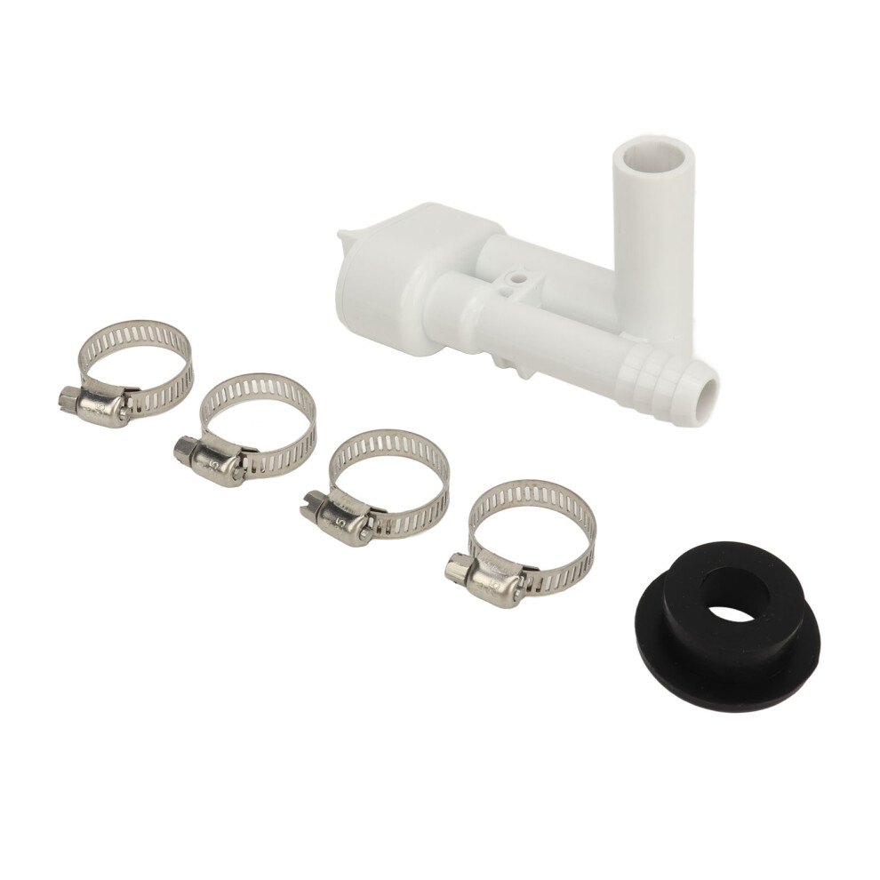 Rv Toilet Vacuum Breaker Kit 385316906 Stainless Steel Clamp Sealed Rubber Ring Fit For 110 111 130 131 147 148 149 Toilets 4991314690970