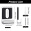 12Pcs Metal Mirror Clips Holder Kit,Mirror Hanging Clips with Screw , 3