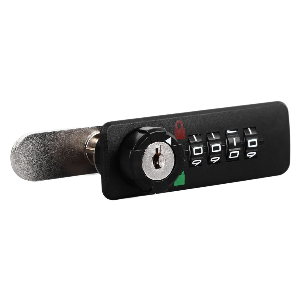 4 Digit Mechanical Dial Combination Lock Password Safety Drawer Shoe File Cabinet Lock 3711314693341
