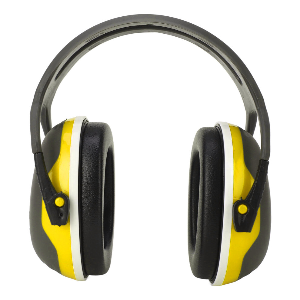 Noise Reduction Safety Ear Muff Foldable Noise Cancelling Earmuff For Sleeping Working Yellow 7671314693641