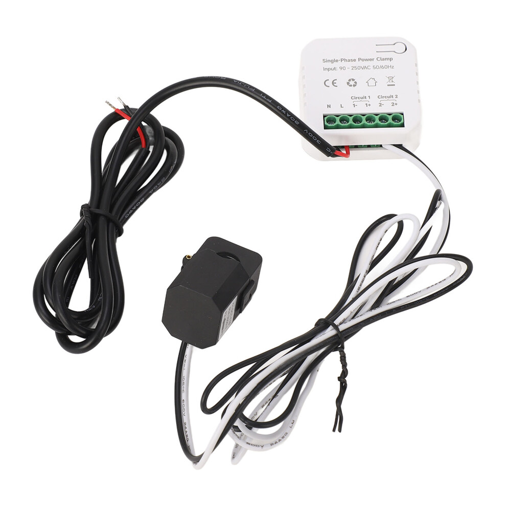 Smart Energy Monitor For Zigbee Kwh Power Electricity Usage Meter With 80A Clamp Current Transformer 90Â250Vac 4291314704838