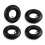 4 Pack 4.10/3.50-4 Wheelbarrow Inner Tube,Replacement Inner Tubes 2