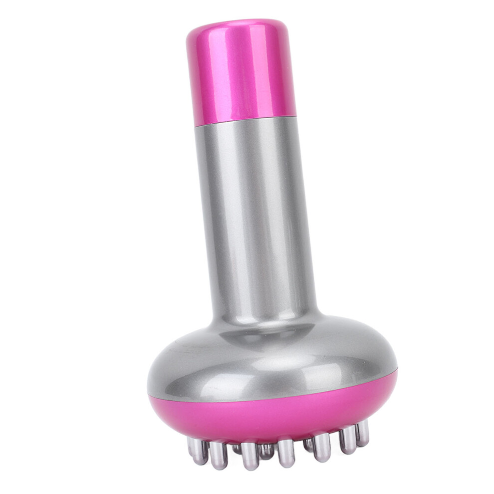 Purple Electric Meridian Massage Brush Micro Current Electric Scraping Device Slimming Body Brush Grayish