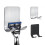 Stainless Steel Shaver Hook Stand Self Adhesive Hanger Black 2