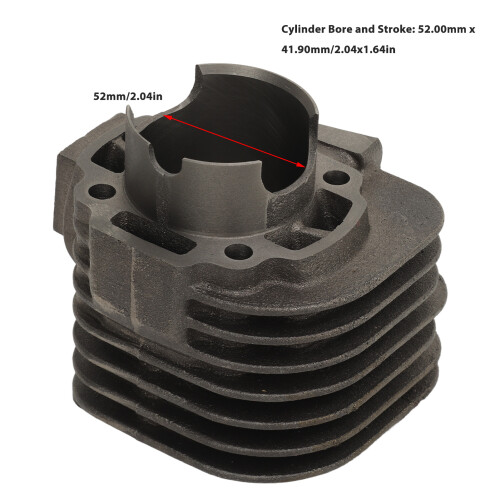 A12191117000 89cc 52mm Metal Top End Kit Predator 1