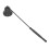2 Stück Eisen-Kerzenschneider-Set mit langem Griff, Glockenform, Schwarz 12