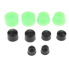 (Green 85AA) 10pcs Skateboard Truck Pivot Cups Bushing Replacement For Longboard Cruiser Parts Skate Board Accessories