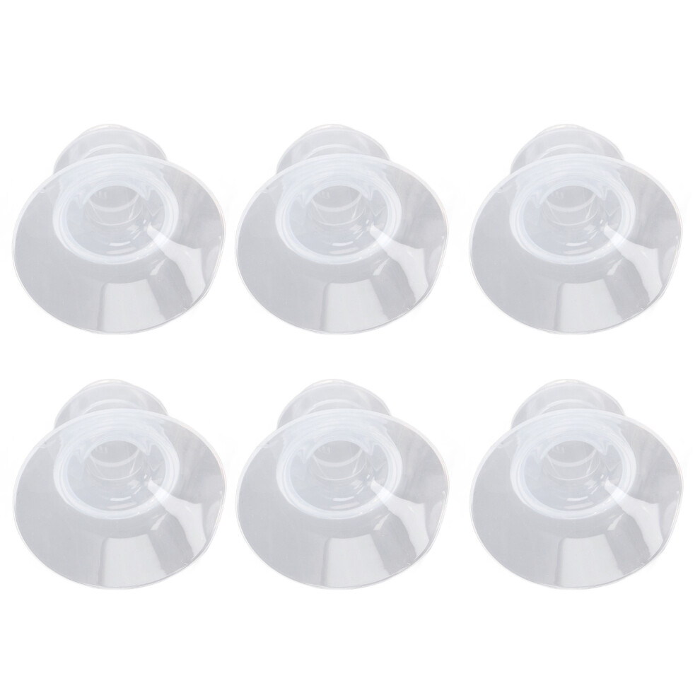 6pcs Flange Inserts Hands Free Bust Pump Wearable Portable Spectra 24mm Shields Flanges 13mm / 0.5in