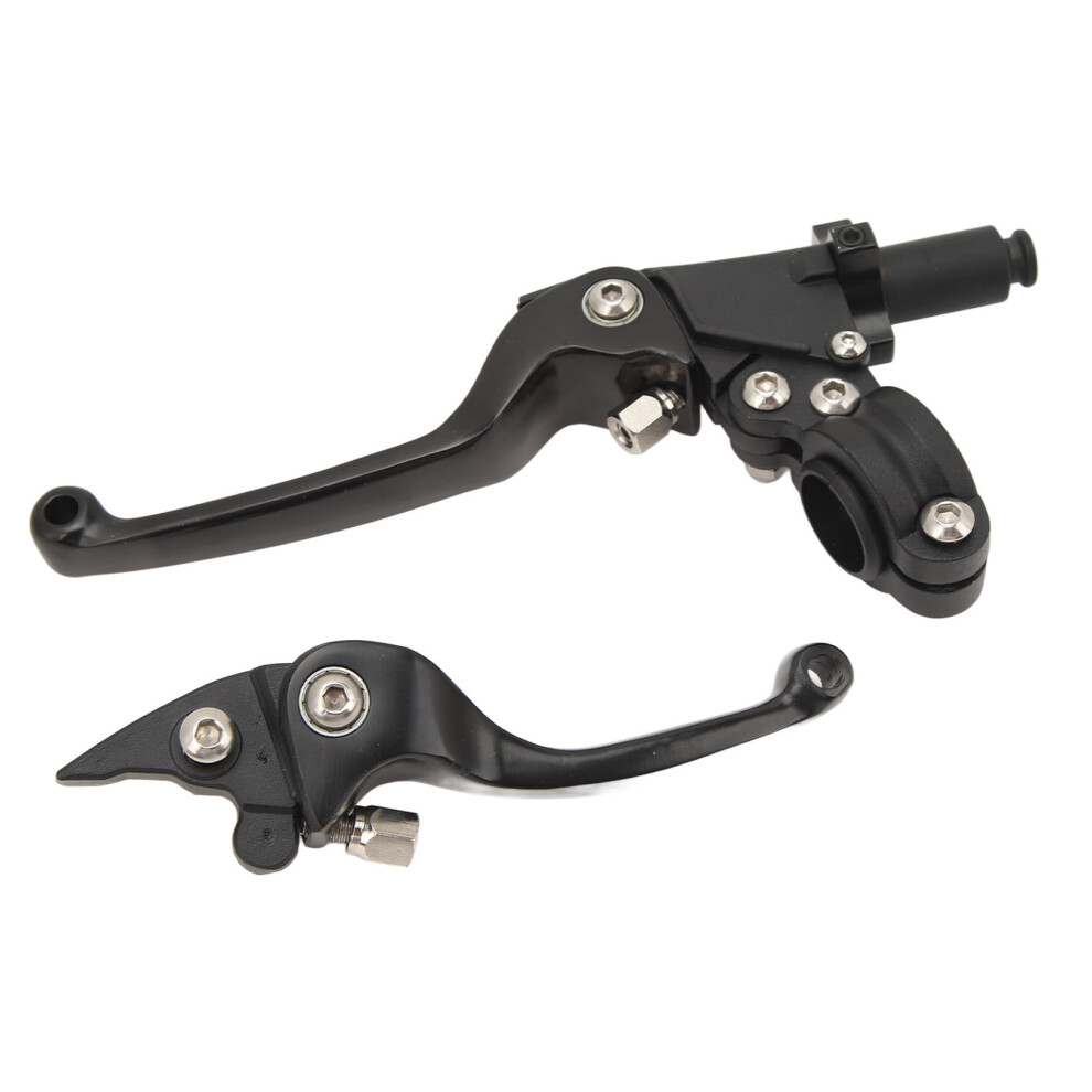 2 Pcs 7/8In Motorcycle Brake Clutch Levers Left Right Handle Brake Lever For Crf50 Klx Ssr Ttr 110 125 150 200 250Cc 6931314731523