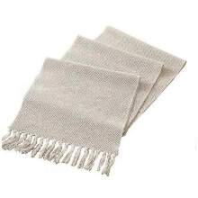 Farmhouse Tablecloth, Vintage Country Tablecloth, Cotton Woven Coffee Tablecloth, Beige Woven Tablecloth