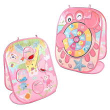 Foldable Kids' Game Board with 8 Colorful Toss Bags Easy To Carry Outdoor