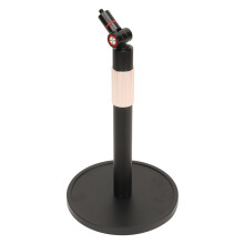 Projector Floor Stand Alloy Steel Multi Angle Adjustable Desktop Projector Mount Base with 1/4 Screw for Camera Phone Stabilizer