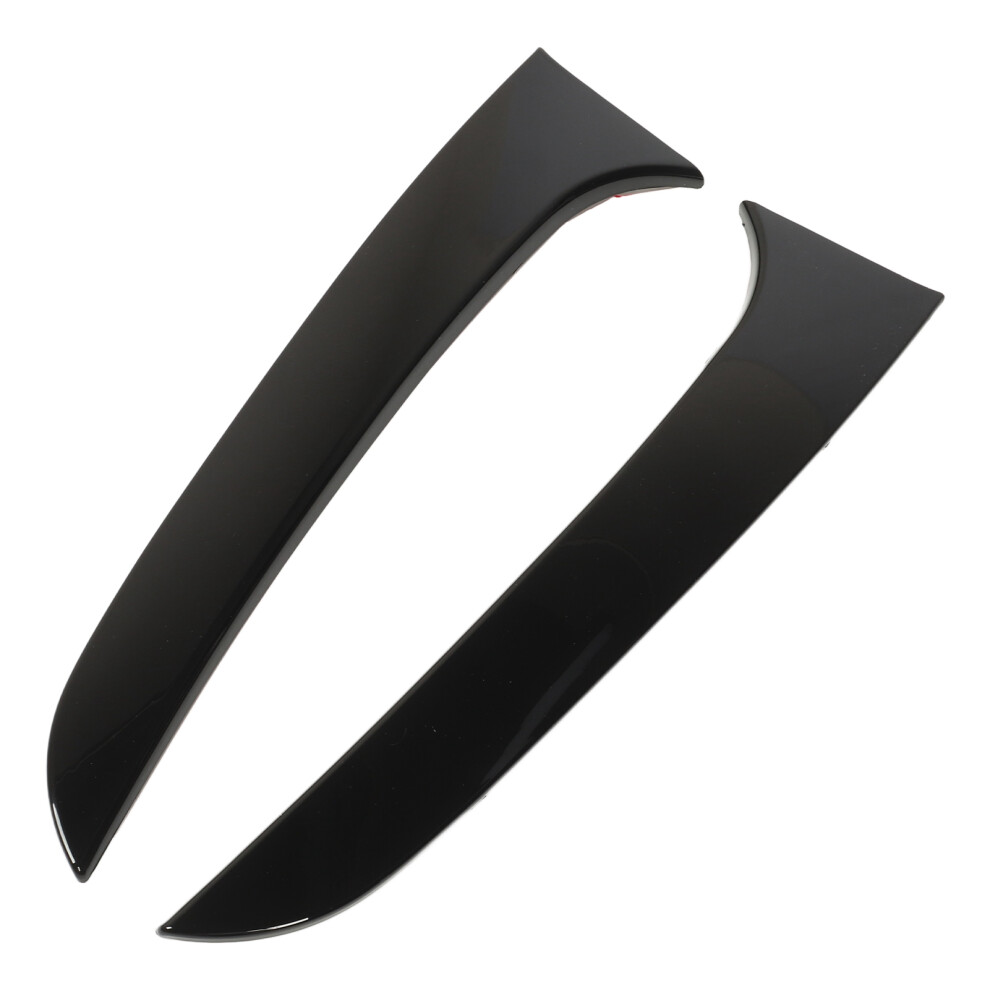 1Pair Rear Window Side Spoiler Rear Left Right Side Wing Splitter Trim For 1 Series F20 F21 2012 To 2019 Glossy Black 3101314736122