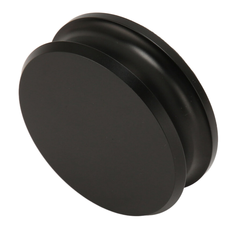 Turntable Disc Stabilizer Professional Hifi Aluminum Alloy Record Weight Stabilizer Turntable Weight Clamps Black 5081314736453