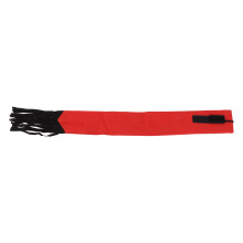 Horse Tail Bag Horsetail Protector Non Woven Fabric Horsetail Guard Anti Bite Anti Dirt Horse Grooming Supplies with Fringe Red