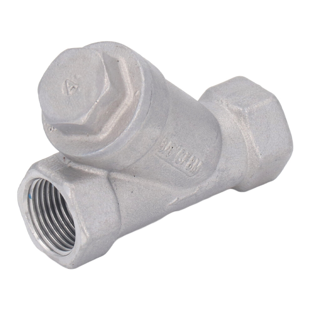 Y Type Strainer 304 Stainless Steel Female Thread 3/8 Inch Dn10 Y Type Filter Strainer For Water Oil Gas 8791314739572