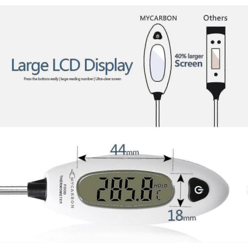 Long Cooking Thermometer Temperature Probe Digital Kitchen Thermometer 1
