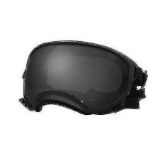 (Black frame x grey glass) Dog Goggles Dog Uv Protection Sunglasses With Adjustable Strap Dogs Windproof Anti-fog Outdoor Pet Glasses