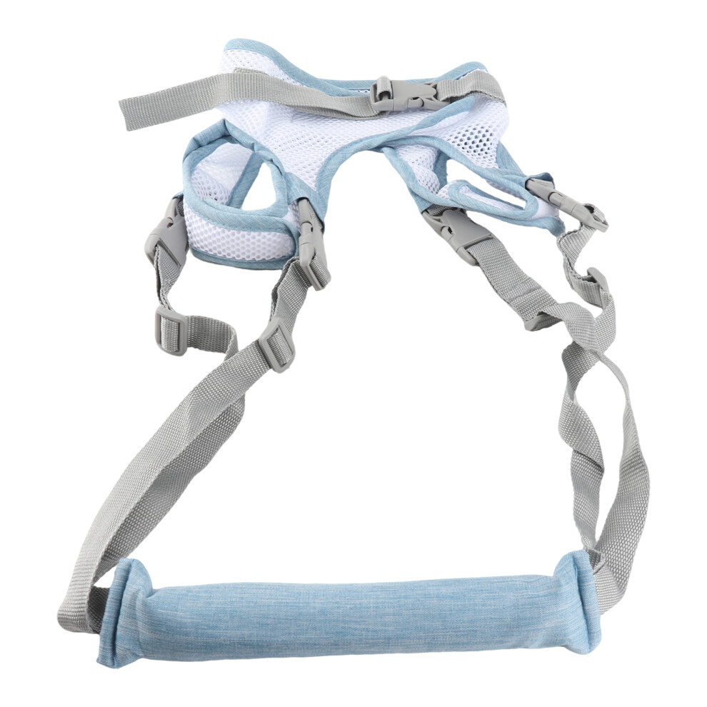 Toddler Walking Harness Helper Breathable Comfortable Adjustable Infant Walker Assistant Belt For Kids Light/Blue