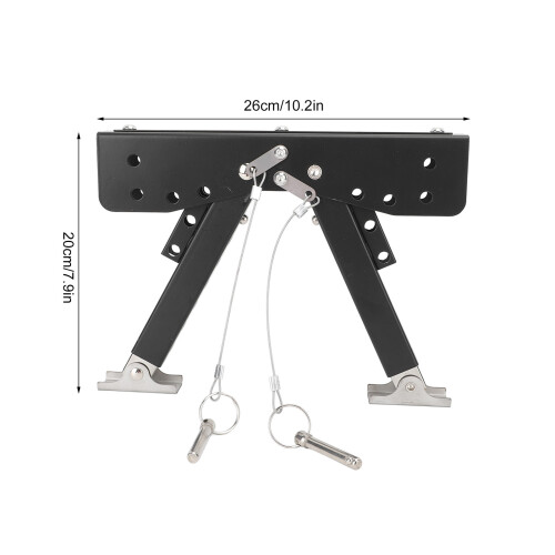 RV Step Stabilizer Household Multifunctional Foldable Steel Solid Stance RV Step Stabilizer 1